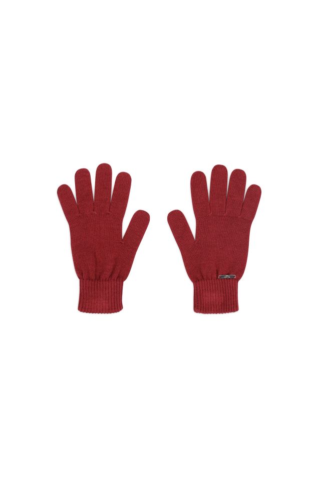Guantes de punto mezcla de lana