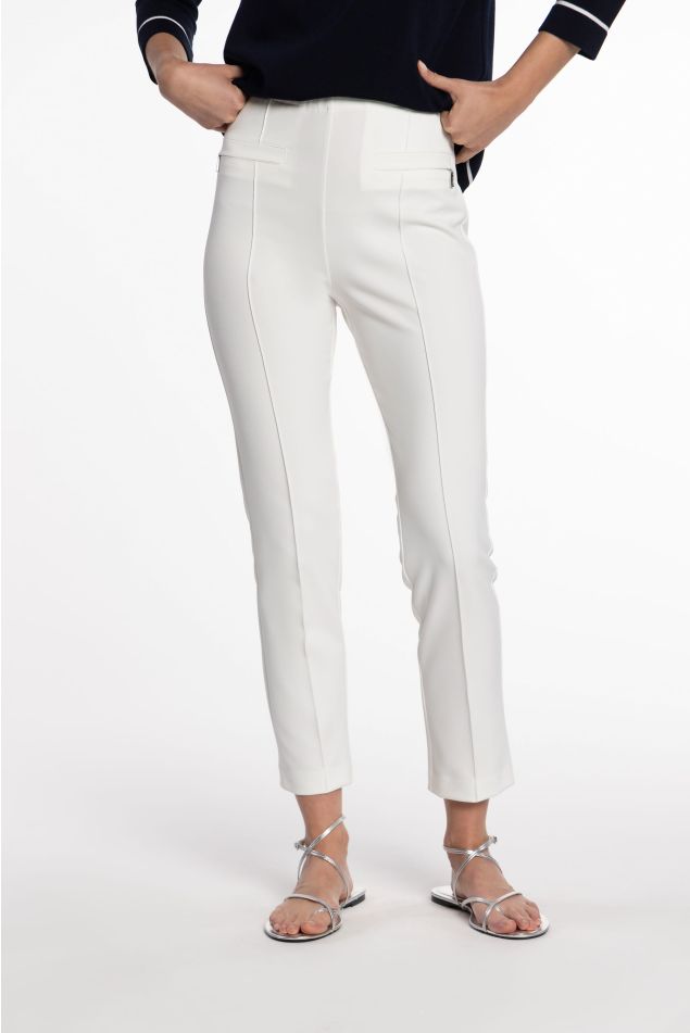 Slim-Fit Stretch Twill Pants