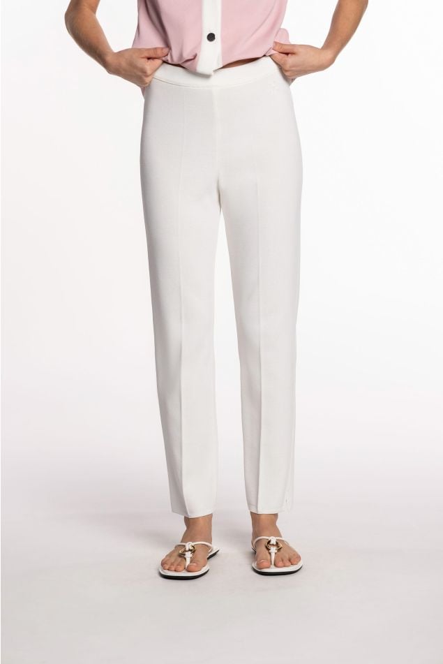 Slim-Fit Knit Pants