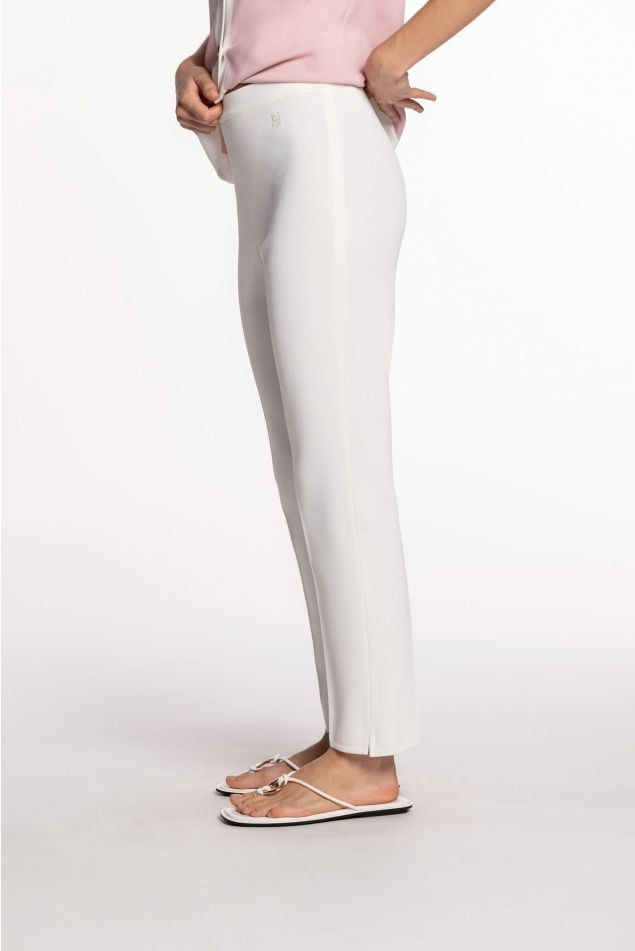 Slim-Fit Knit Pants
