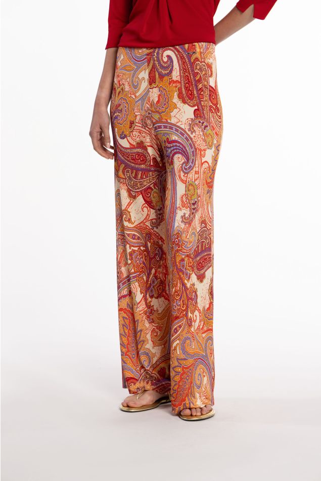 Printed Jersey Pants