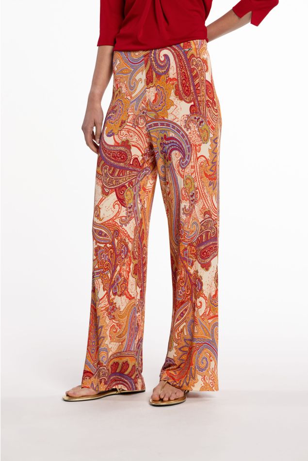 Printed Jersey Pants