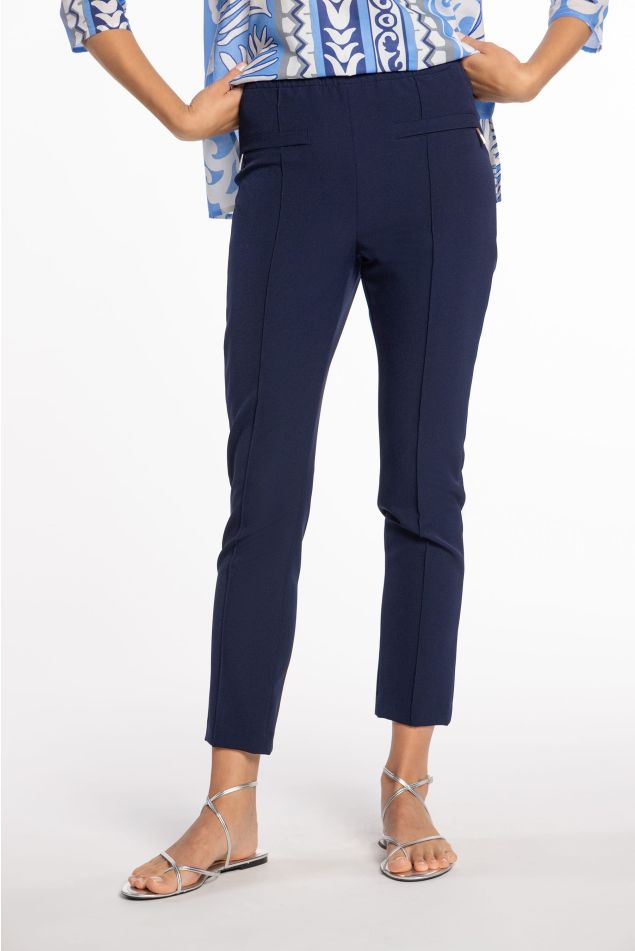 Slim-Fit Stretch Twill Pants