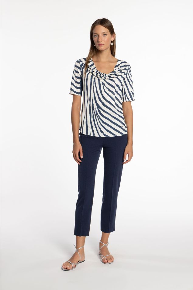 Slim-Fit Knit Pants