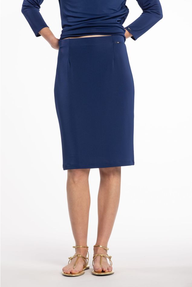 Pencil Skirt in Jersey Knit