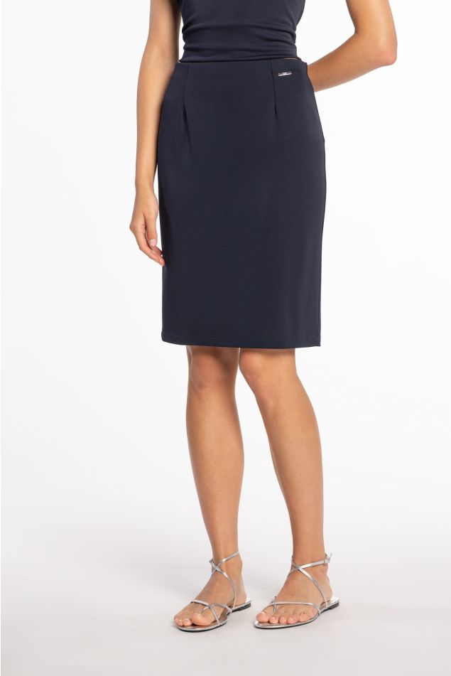 Pencil Skirt in Jersey Knit