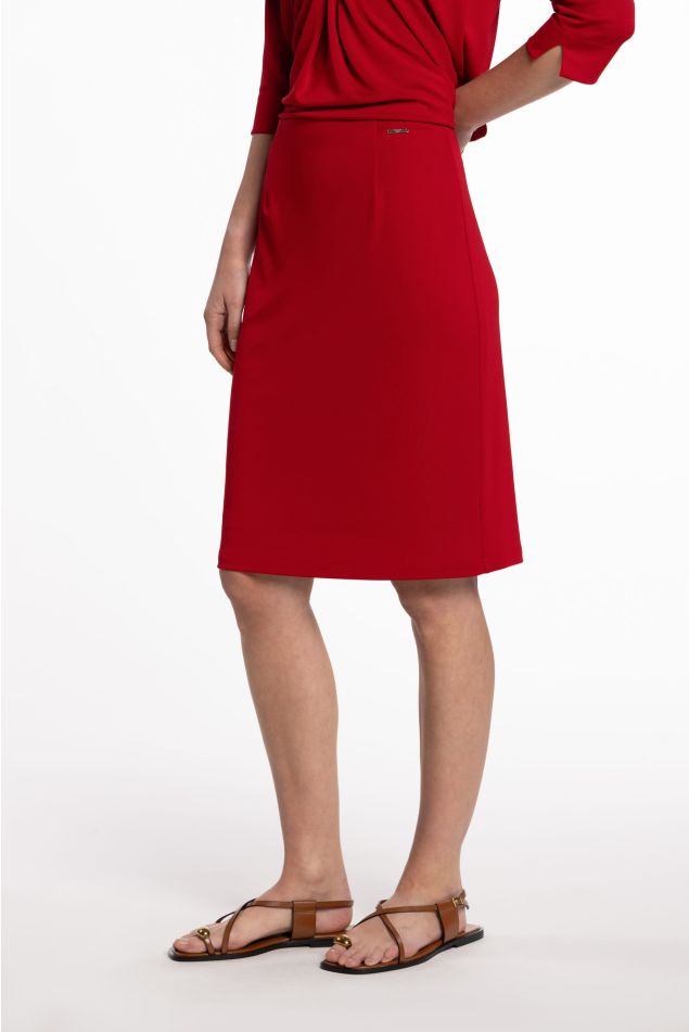 Pencil Skirt in Jersey Knit
