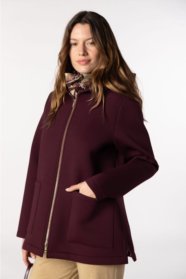 Neoprene Jacket with Zip Fastening