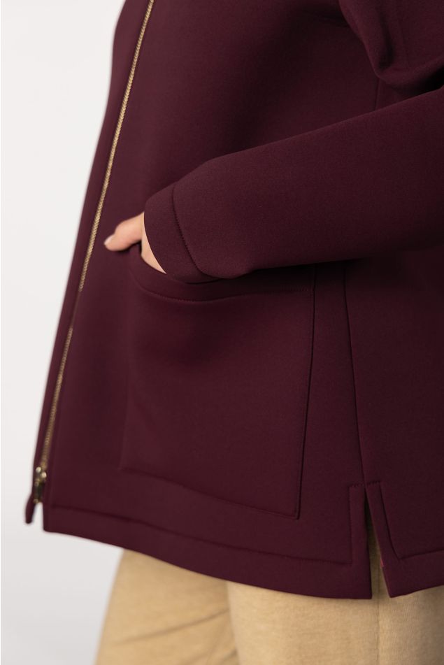 Neoprene Jacket with Zip Fastening