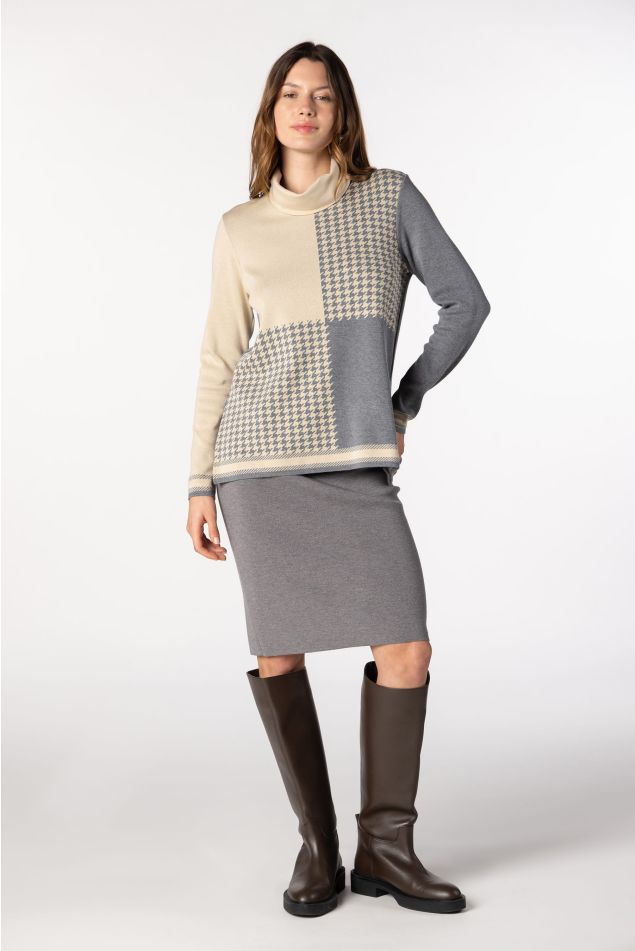 Milano Knit Pencil Skirt