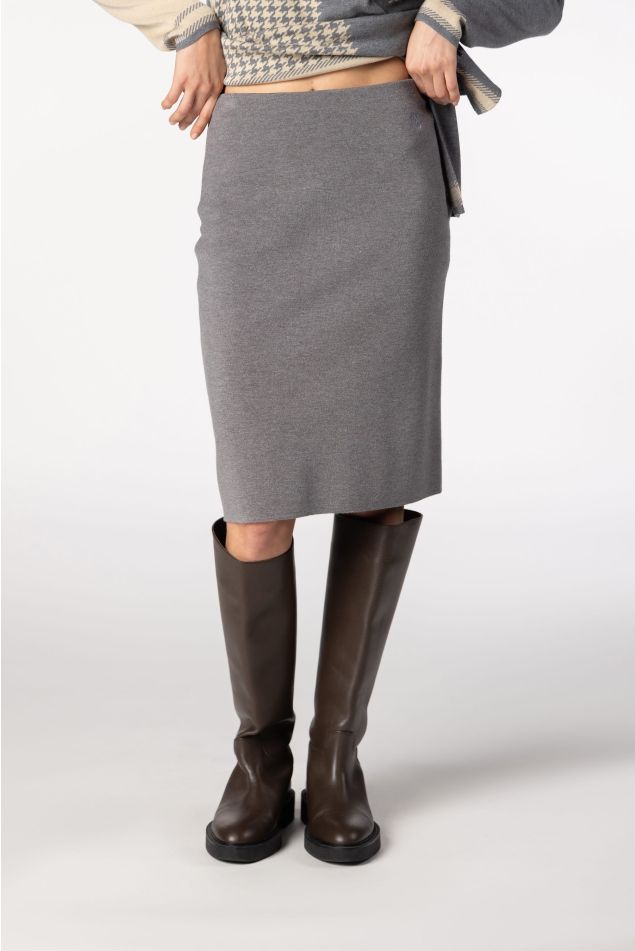 Milano Knit Pencil Skirt