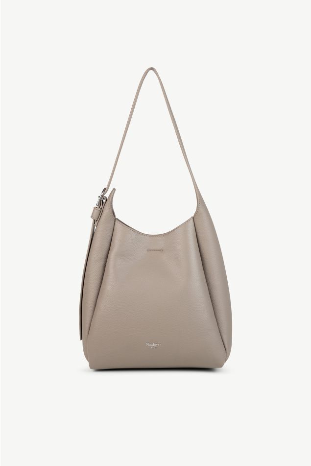 Bolso hobo pequeño en cuero vegano