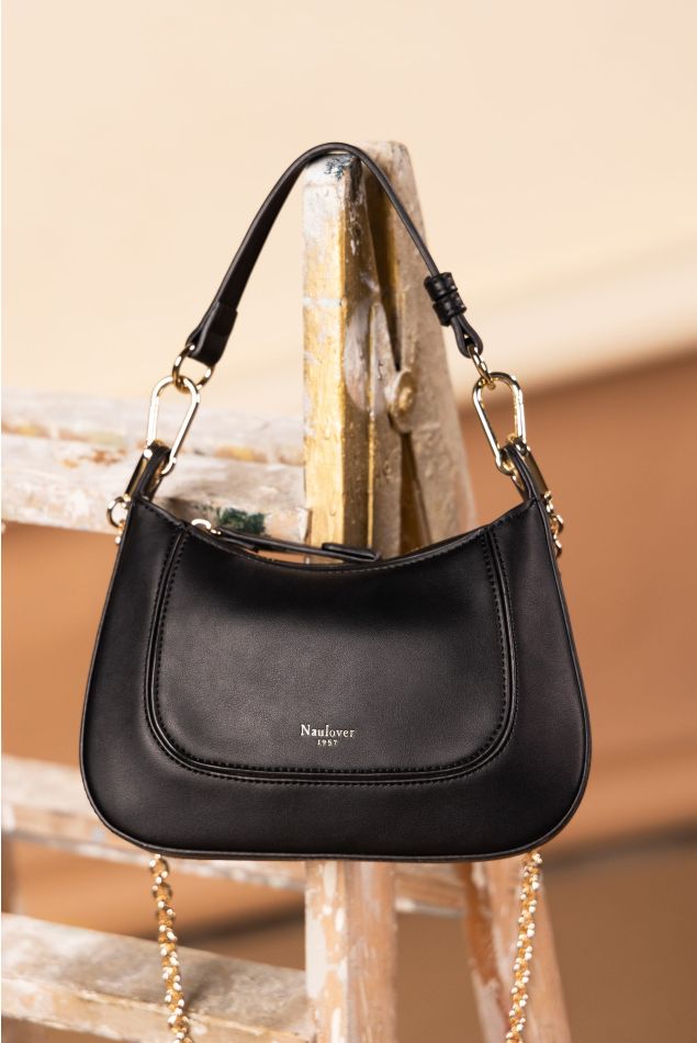 Bolso Media Luna negro