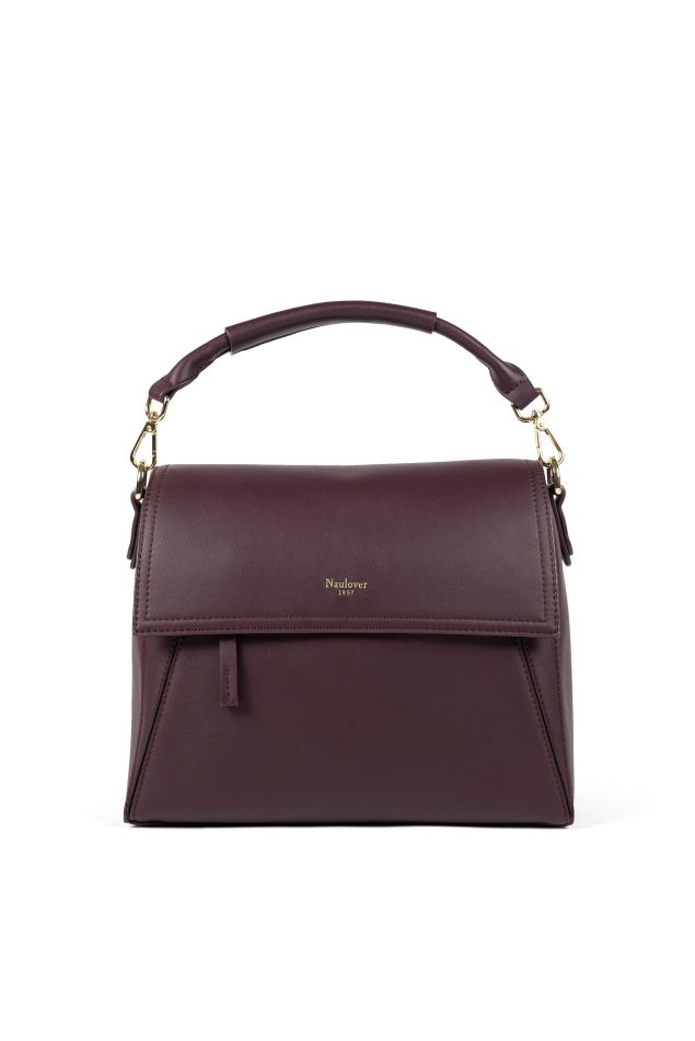 Bolso Cube Burdeos