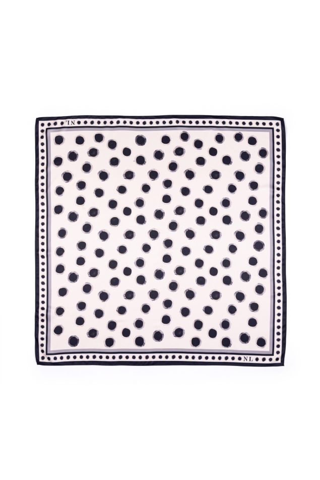 Carré 'Watercolor dots'