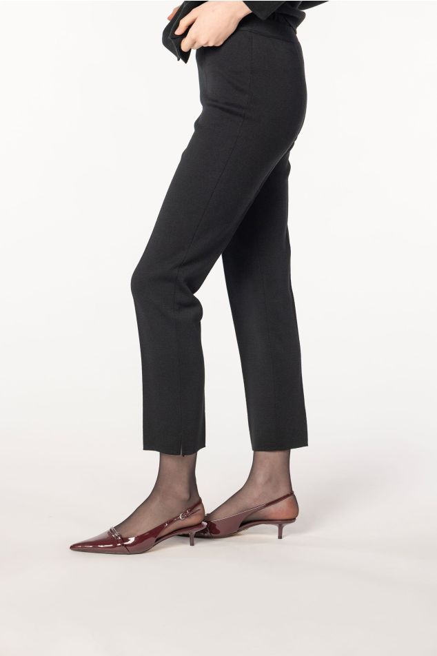 Pantalón de punto tobillero