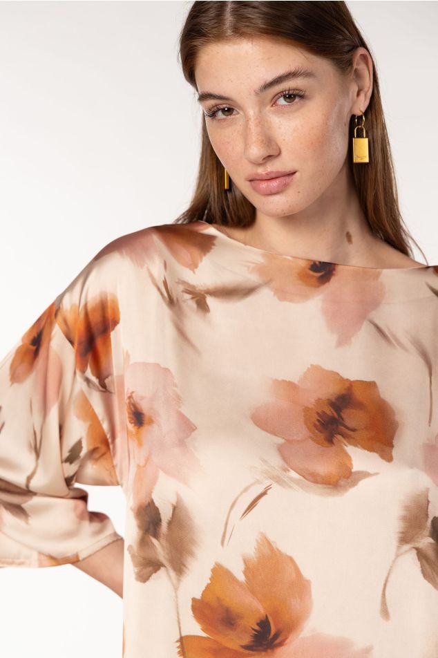 Camisola estampada floral