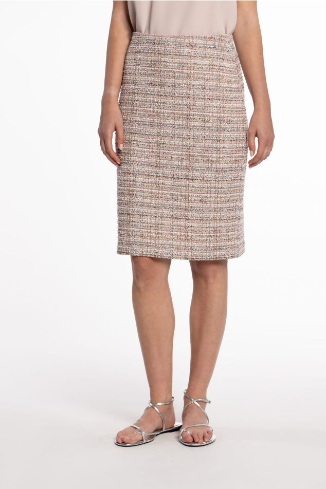 Faldilla de punt tweed