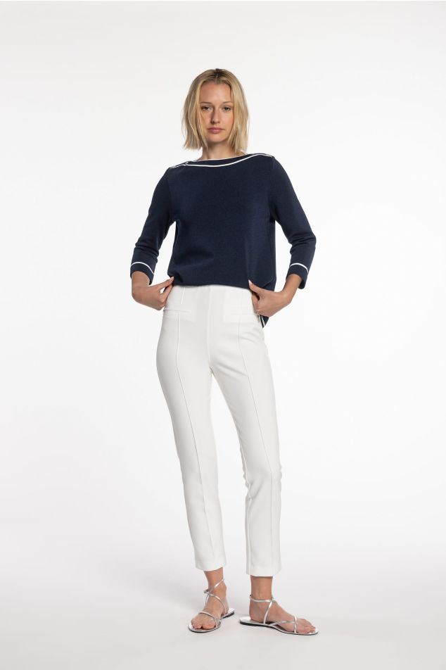 Pantaló ajustat de sarja elàstica