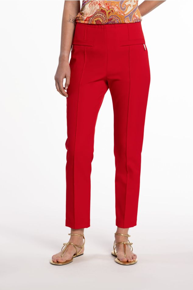 Pantaló ajustat de sarja elàstica