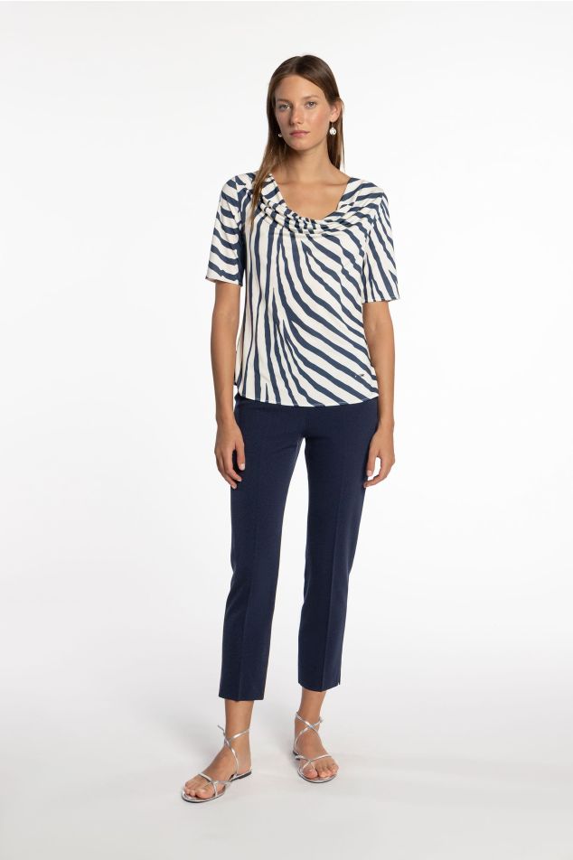 Pantaló de punt de tall ajustat