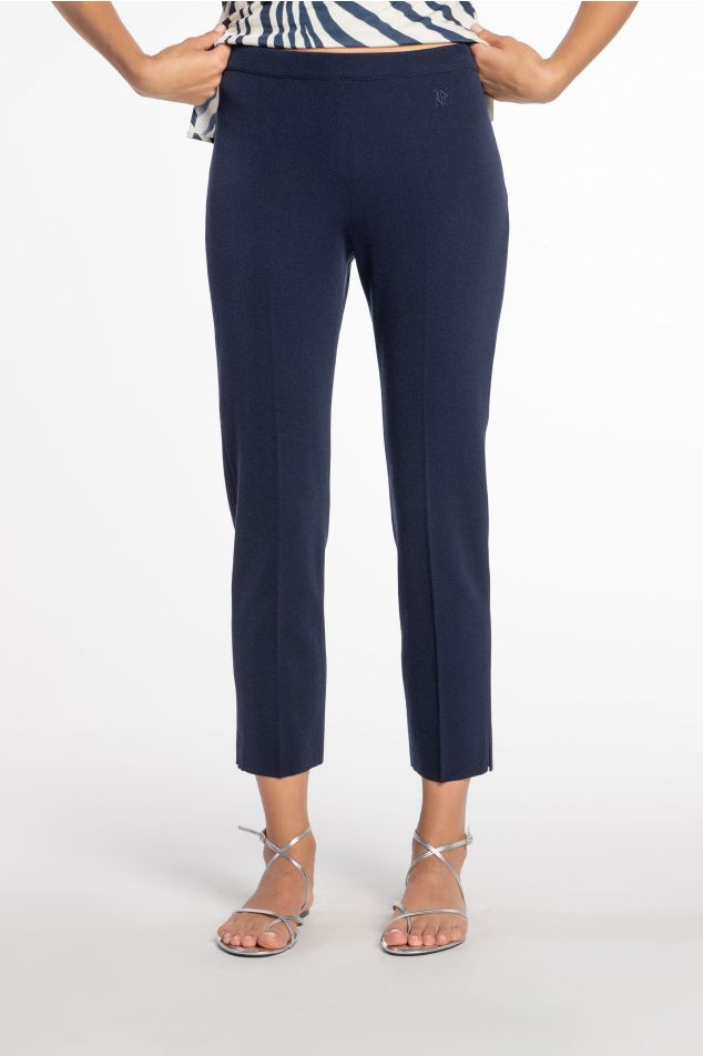 Pantaló de punt de tall ajustat
