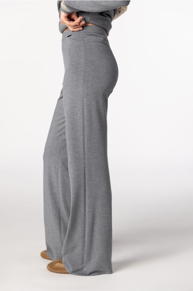 Pantaló de punt llis de pota ampla
