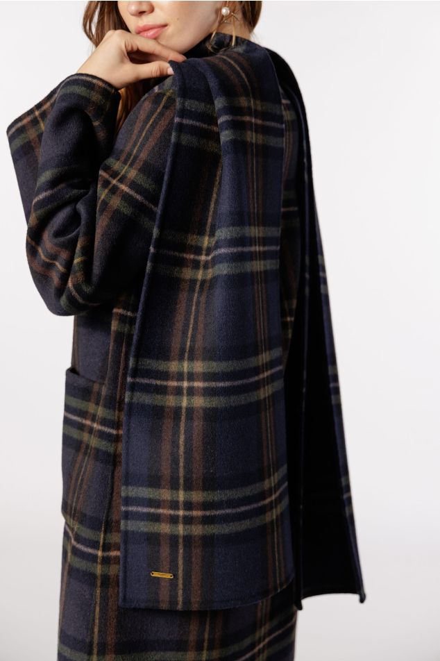 Prince of Wales Wool Scarf