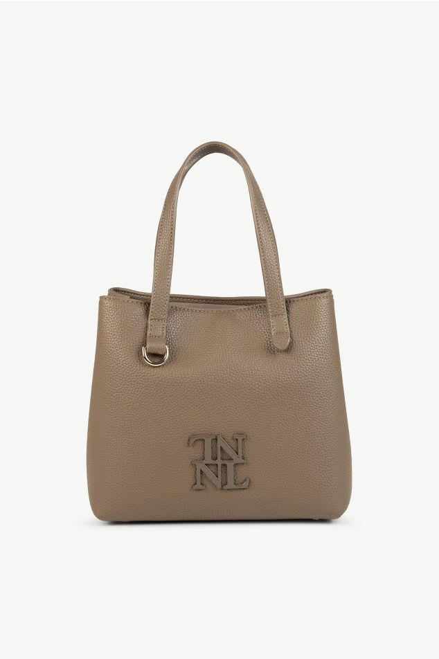 Small Cube Bag with Double Handles