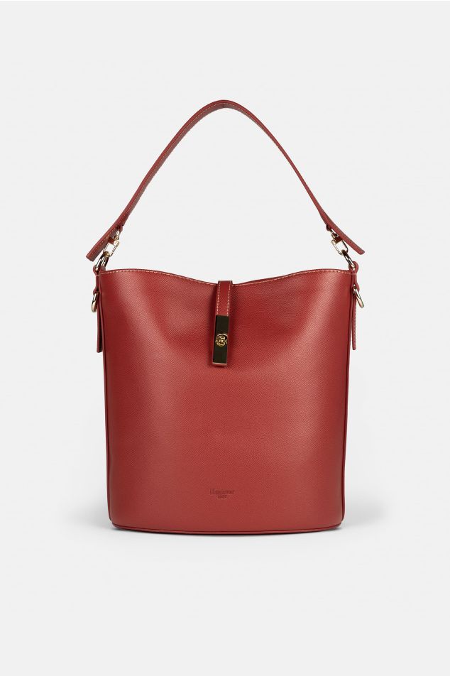 Bucket-shaped bag