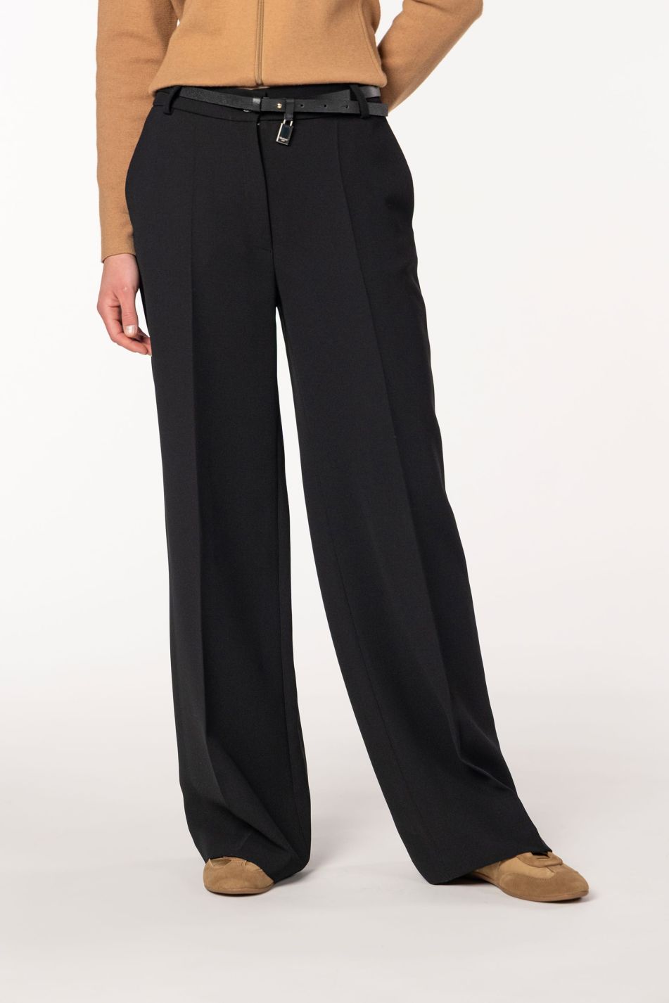 Pantalón de sastre de doble crepé