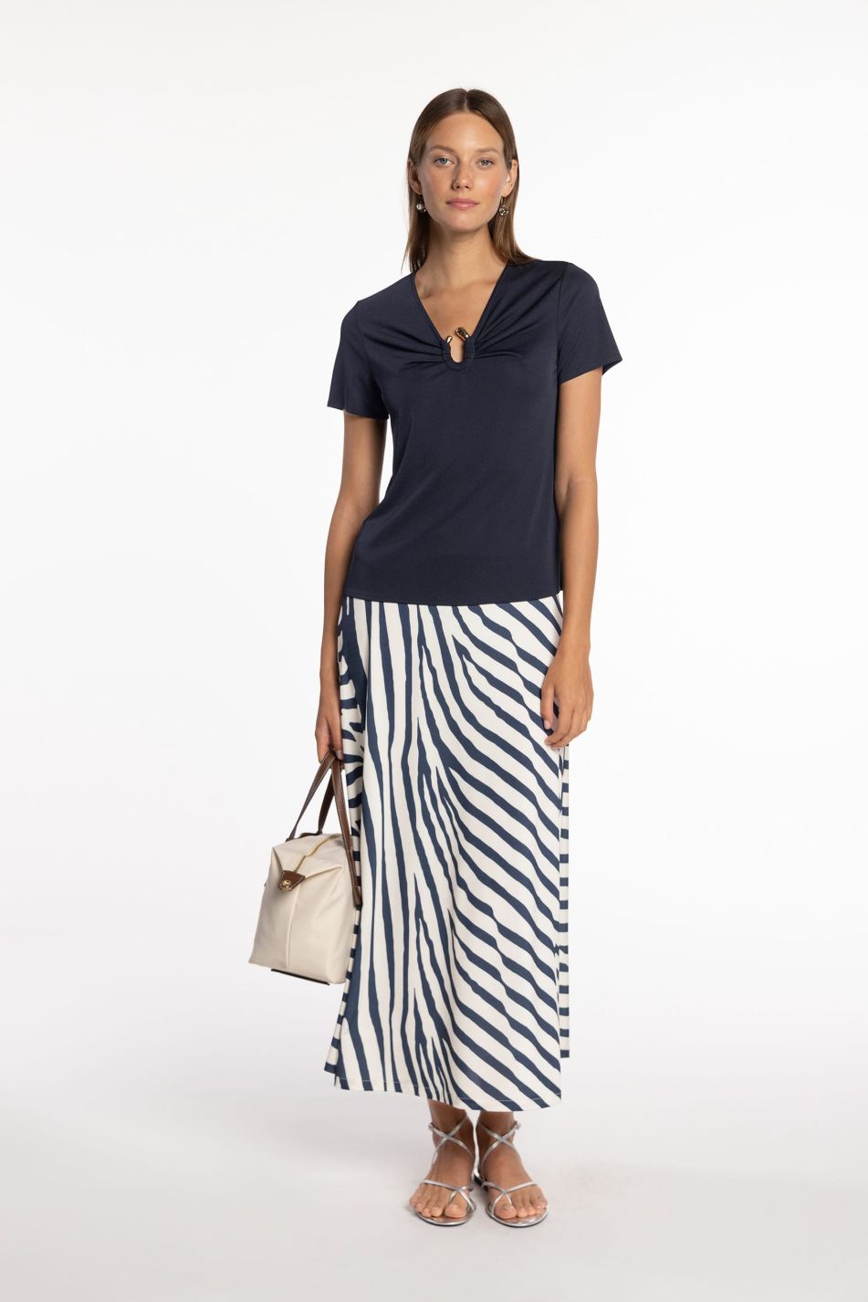 Long Jersey Skirt