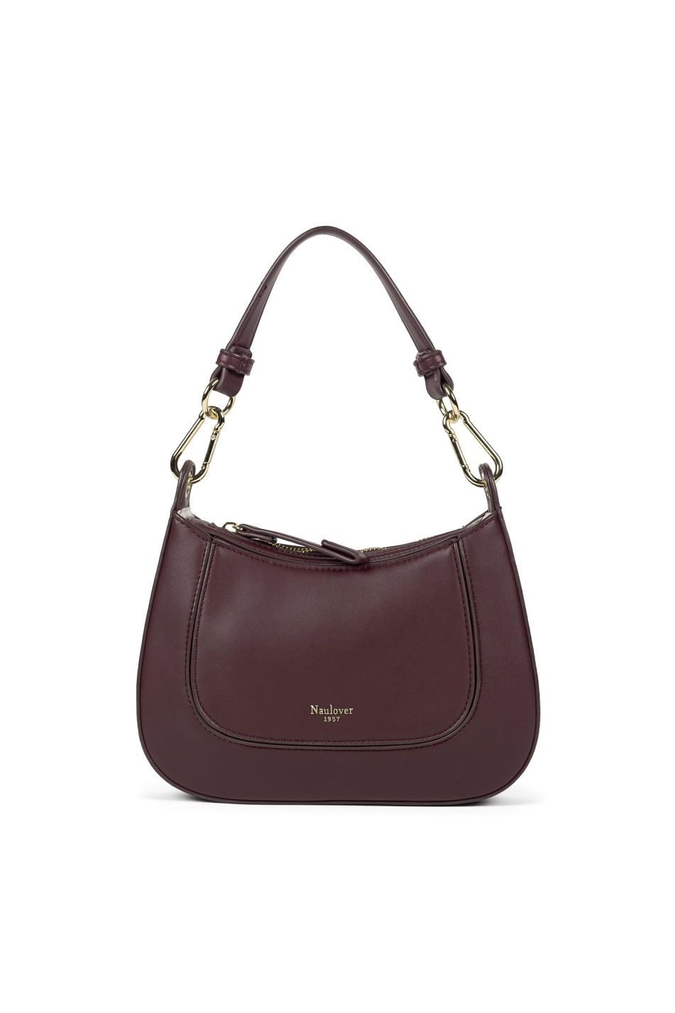 Burgundy Crescent Bag