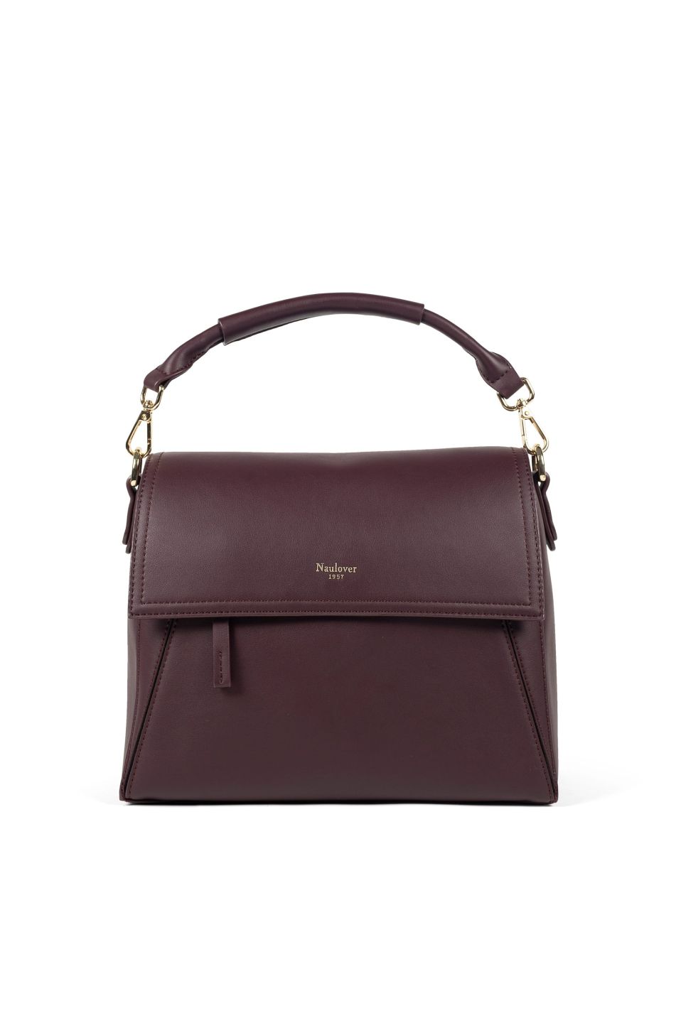 Burgundy Cube Bag