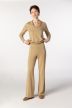 Wide-Leg Plain Knit Trousers