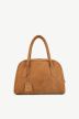 Medium suede doctor bag