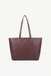 Medium shopping bag in vegan leather