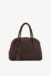 Medium suede doctor bag