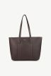 Medium shopping bag in vegan leather